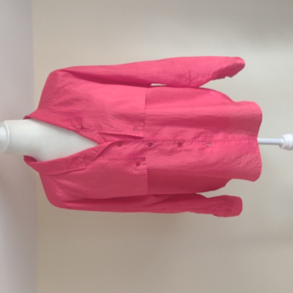 Vintage Diane Von Furstenberg hot pink‎ shirt Size 14